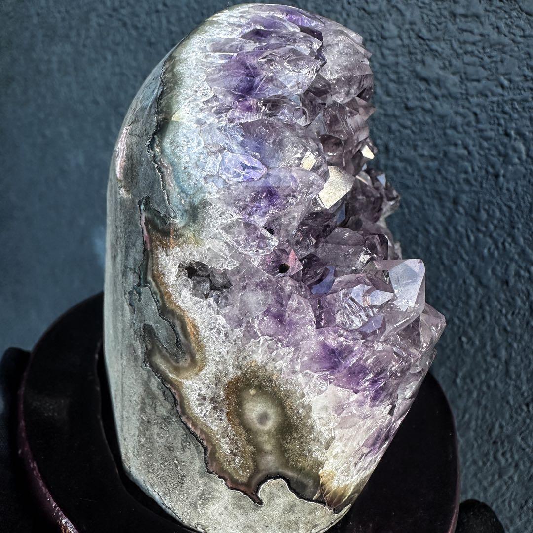 極上美麗☆アメジストクラスター☆キラキラ☆天然石 パワーストーン原石 A1124