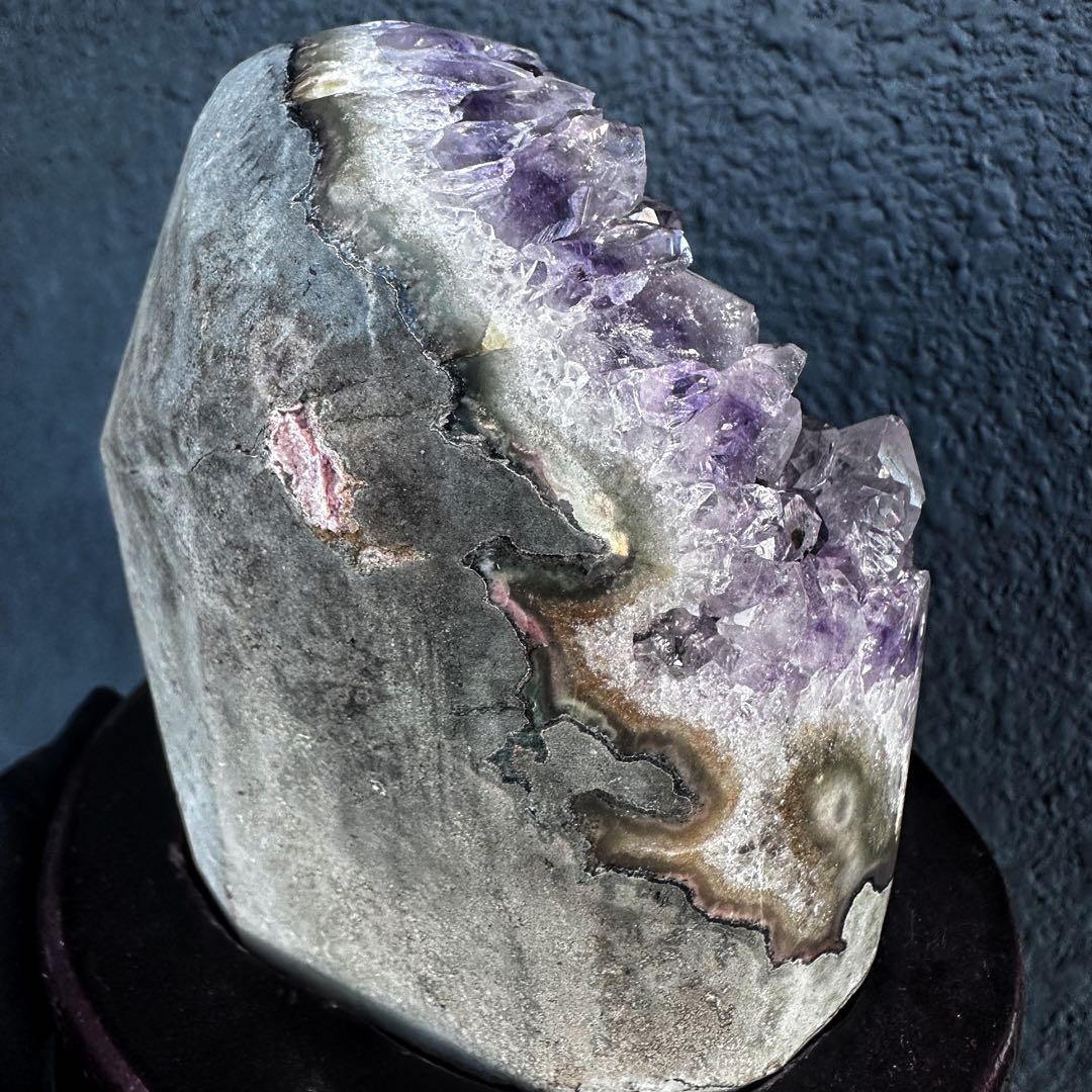 極上美麗☆アメジストクラスター☆キラキラ☆天然石 パワーストーン原石 A1124