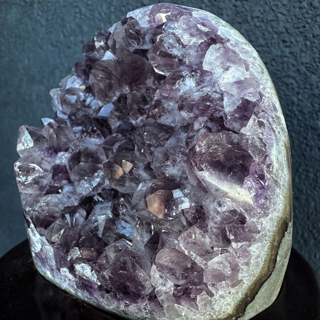 極上美麗☆アメジストクラスター☆キラキラ☆天然石 パワーストーン原石 A1124