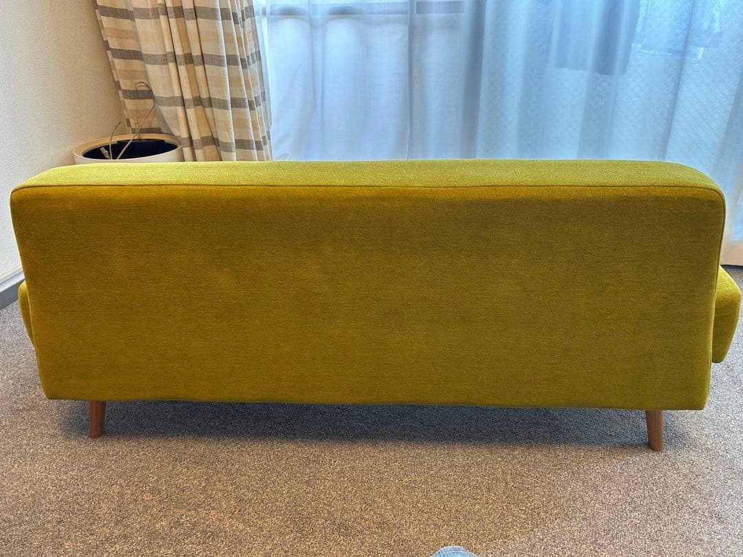 AOソファ2人がけ本体　IDEE　グリーン