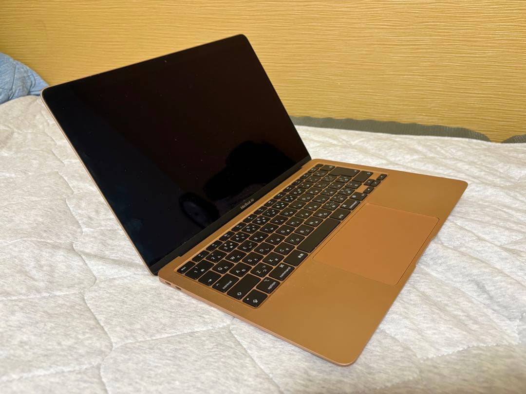MacBookAirM1 2020画面割れ起動OK操作可8GB/256GB