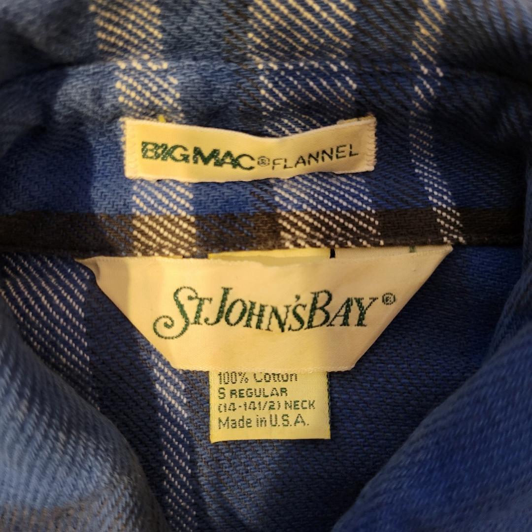 ST.JOHN'S BAY × BIG MAC ヘビーフランネルシャツ S
