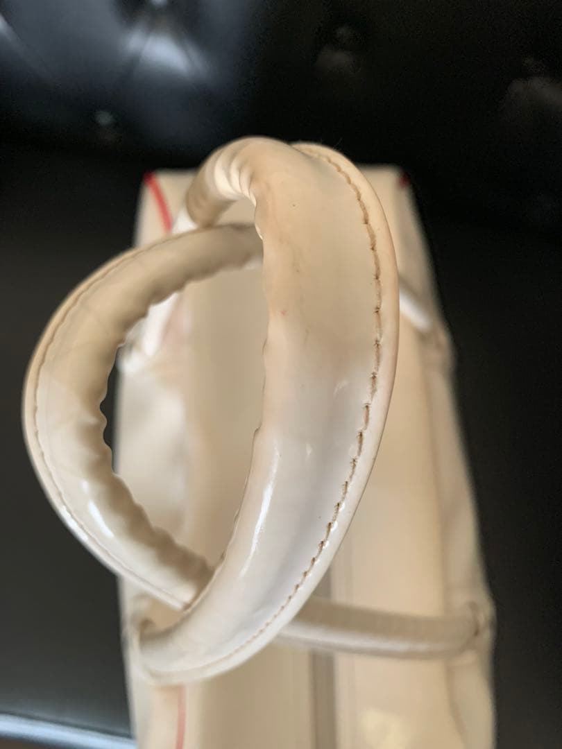 adidas 90sビンテージエナメルACEオリジナルボストンバッグ ホワイト