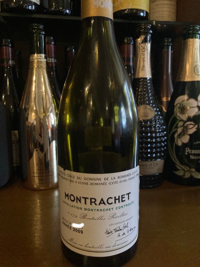 DRC モンラッシェ　2009 空き瓶