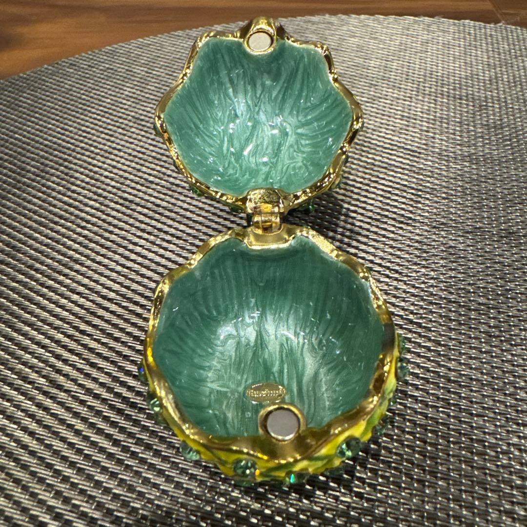 【美品】RUCINNI ジュエリーケース ヴィンテージ パイナップル