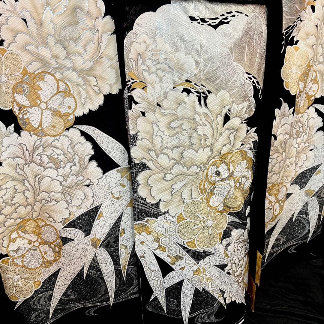 振袖フルセット■オーダー仕立て付き■新作■黒地■振袖一式■成人式