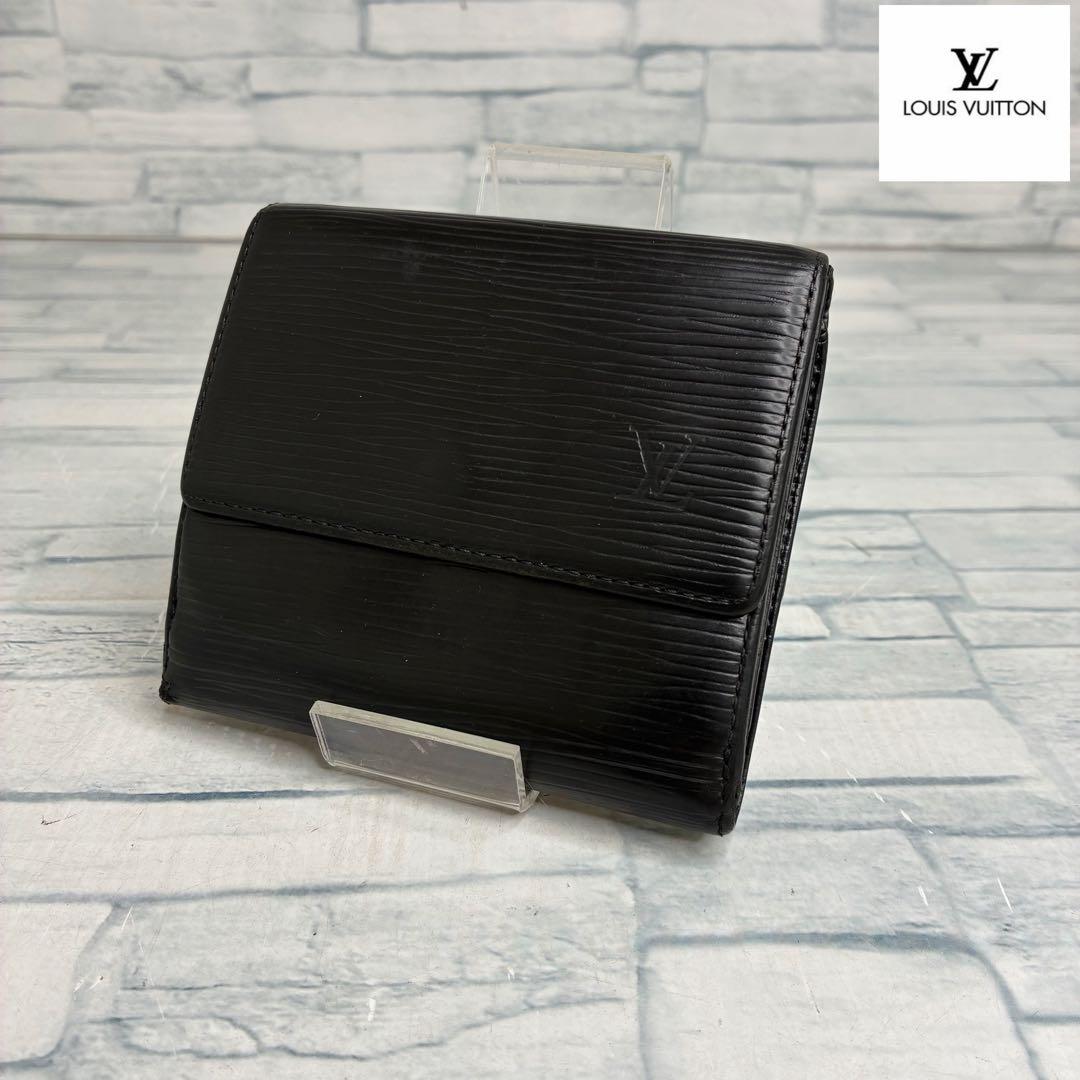 極美品　50 ルイヴィトン　エピ 二つ折り財布　Ｗホック is2