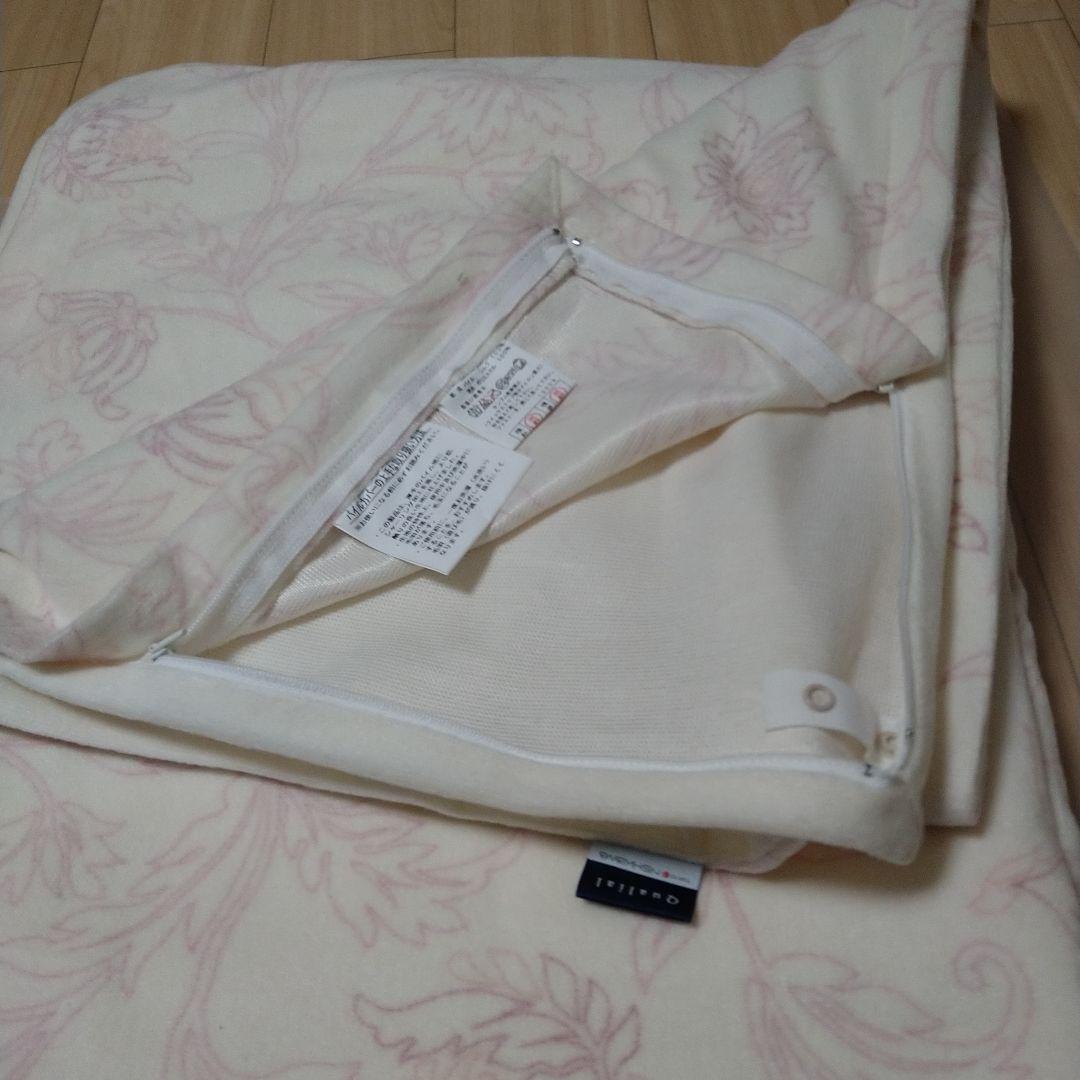 Qualial TOKYO西川 シルク100％パイル掛ふとんカバー 日本製