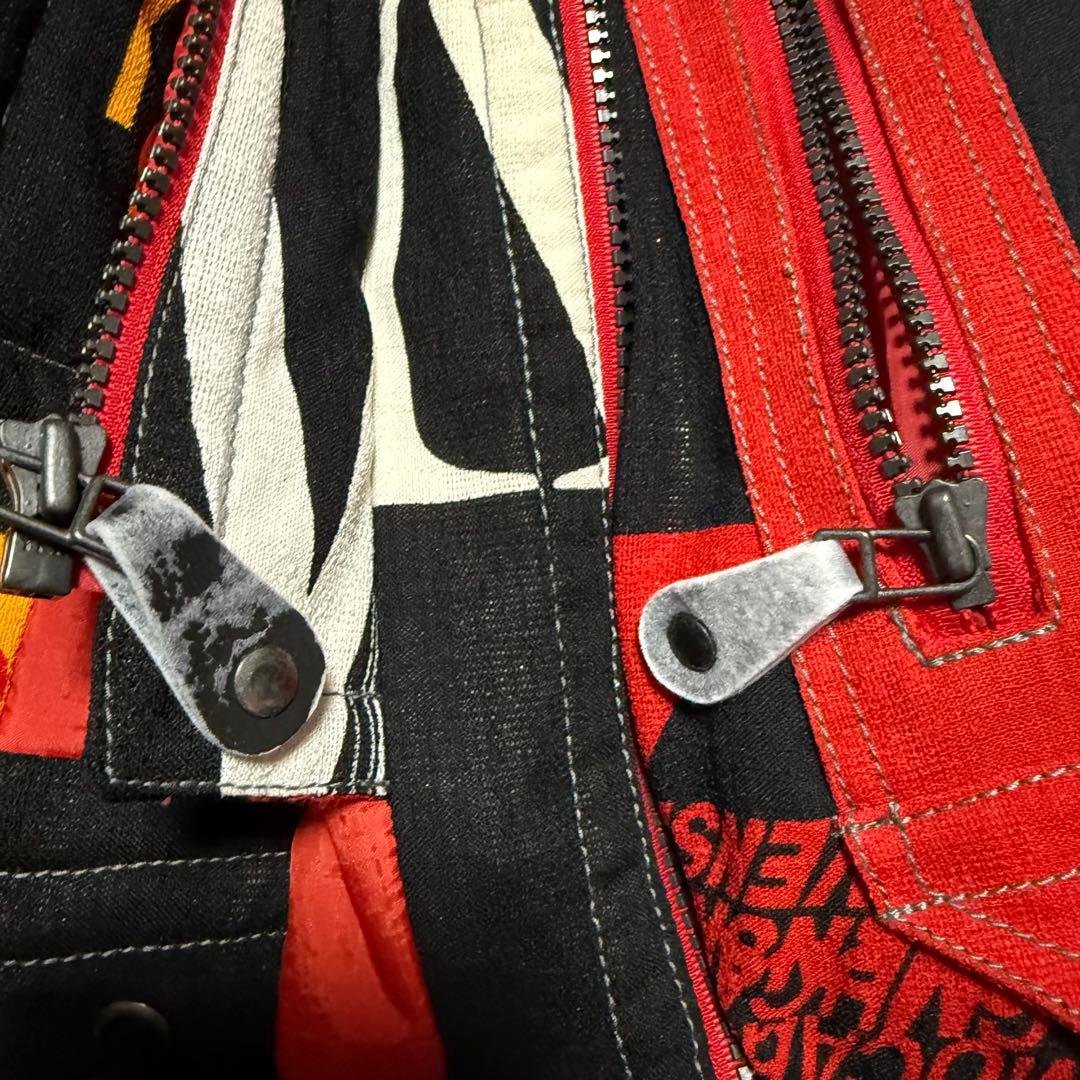 MIZUNO スノボウェア　スキーウエア　アウター ブルゾン マルチカラーy2k