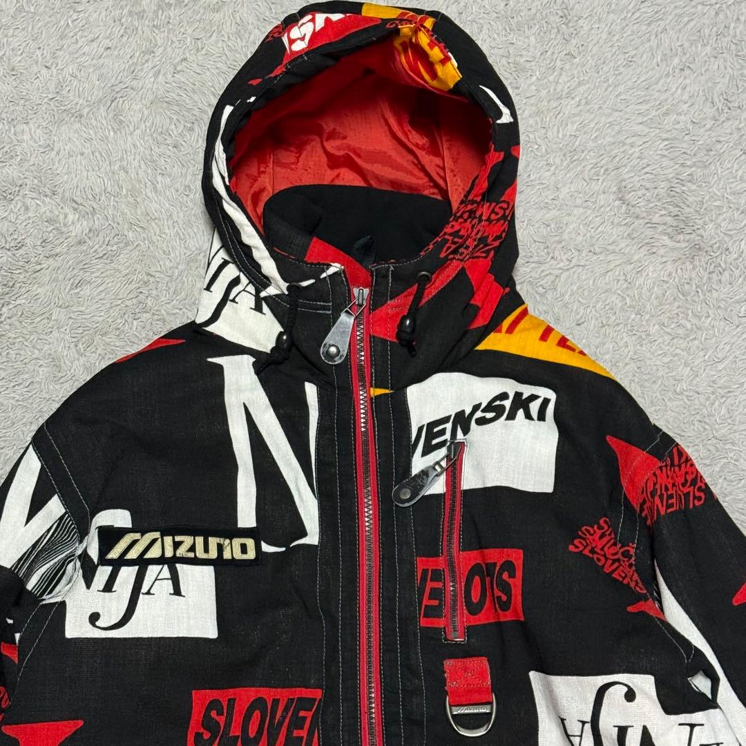 MIZUNO スノボウェア　スキーウエア　アウター ブルゾン マルチカラーy2k