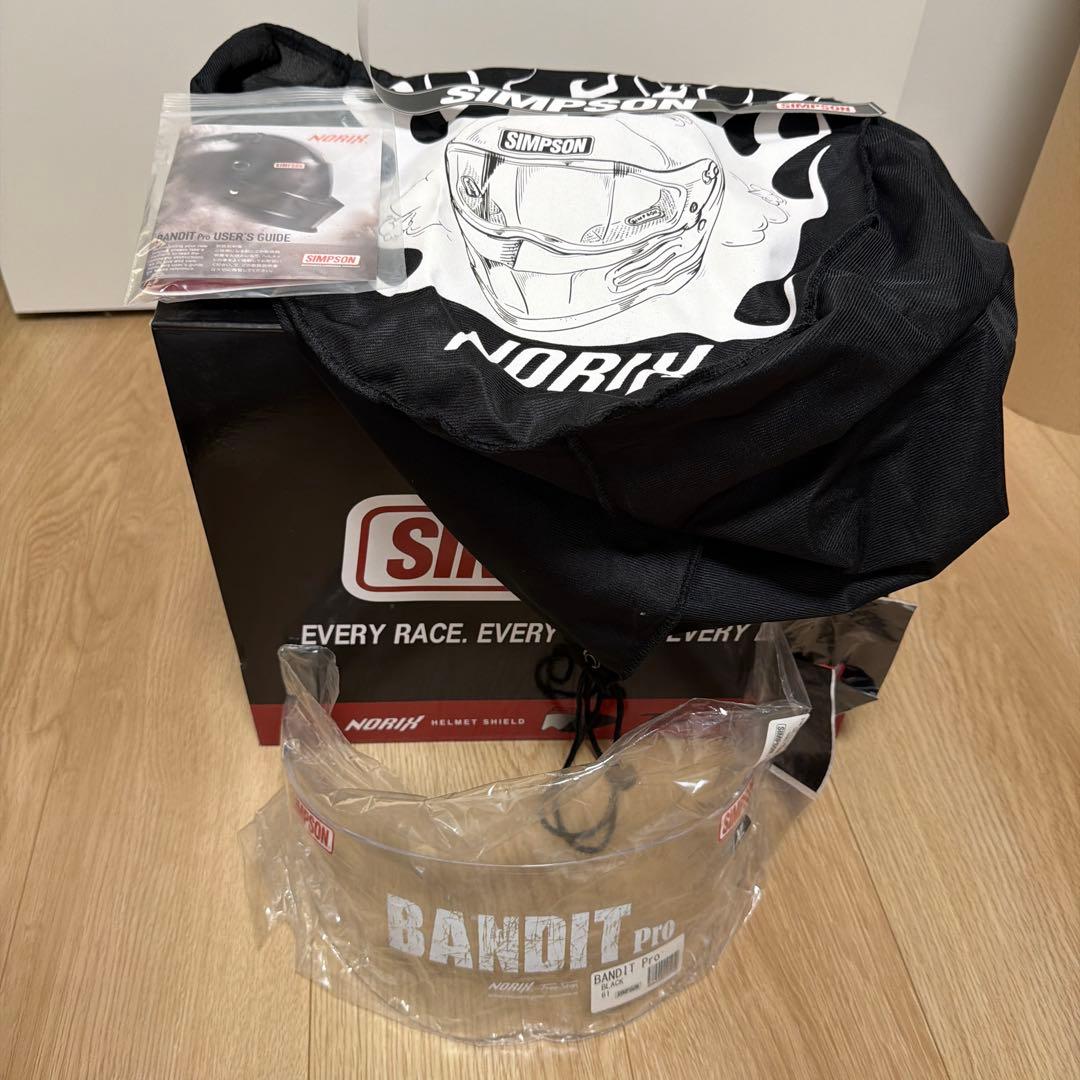 SIMSON NORIS ブラック フルフェイスヘルメット