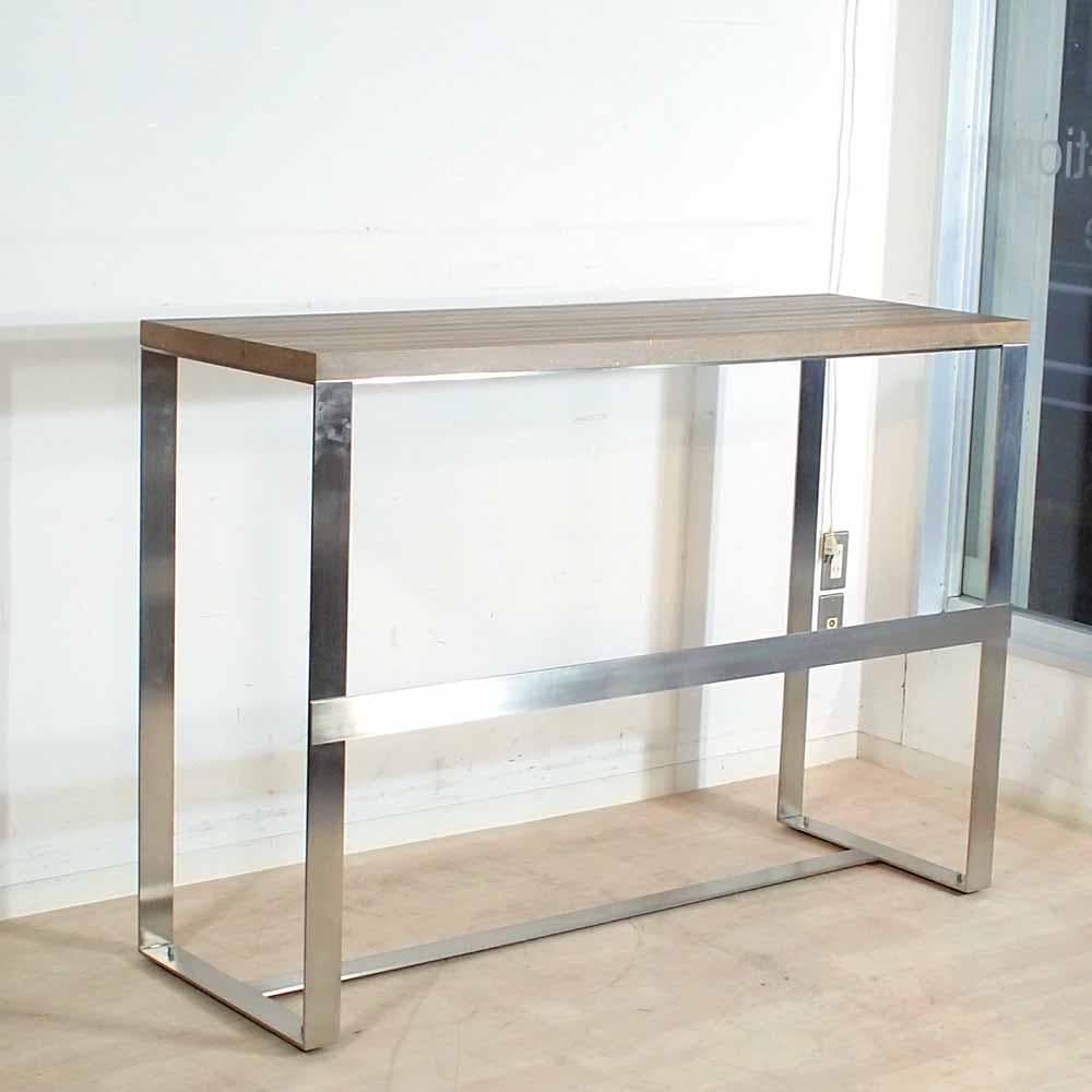 ステンレスフレーム カウンターテーブル 店舗什器 ガレージ ZR24384