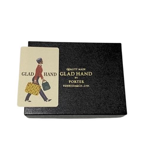 レア廃盤 GLADHAND × PORTER レザーケース クロコ柄 箱付