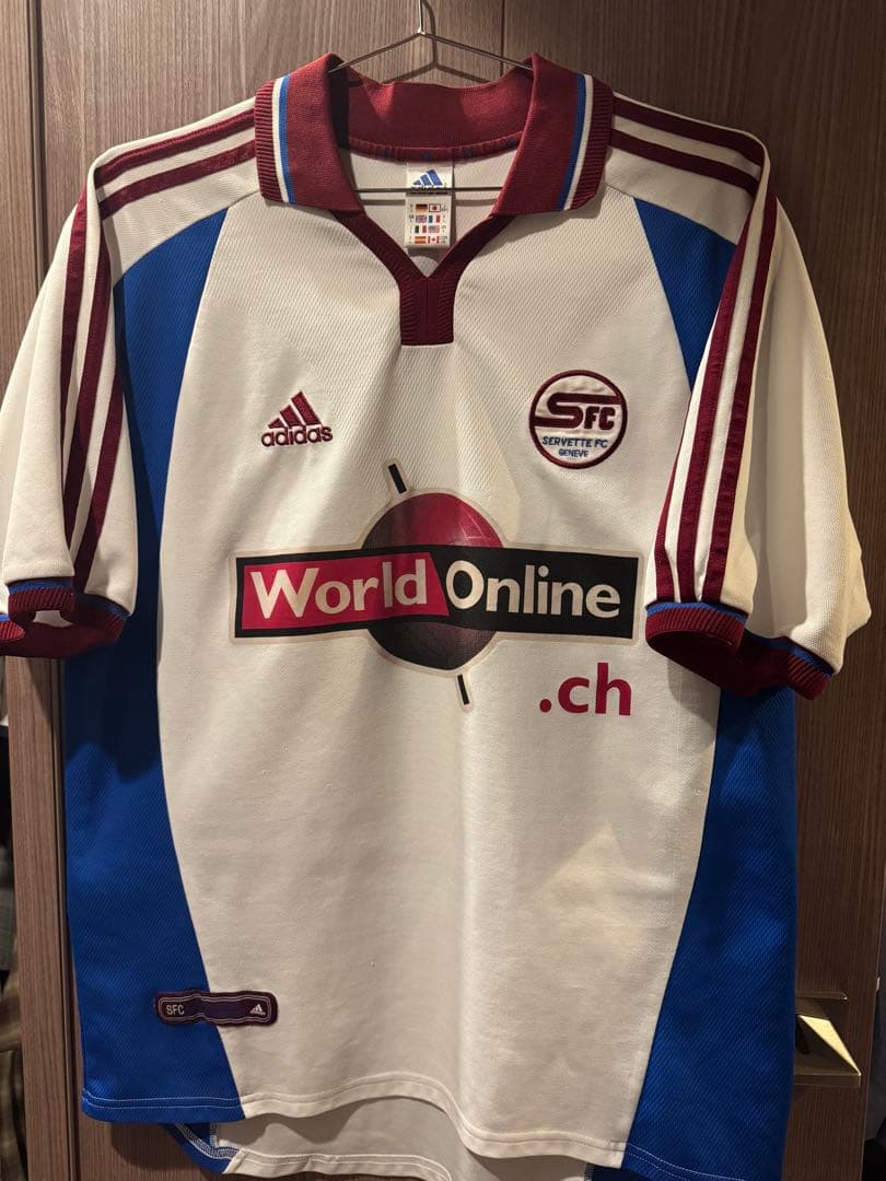 ビンテージ 90s アディダス セルヴェットFC ユニフォーム フットボール