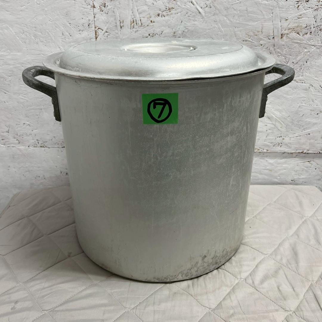 業務用 アルミ製 寸胴鍋 42cm 両手鍋 厨房 厨房機器 店舗 ⑦ A0645