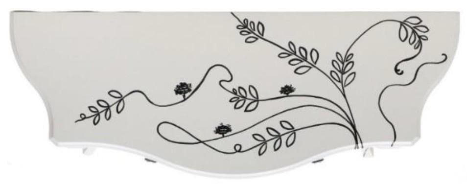 イタリア コンソール ホワイト ハンドペイント ロココ クラシック 002A