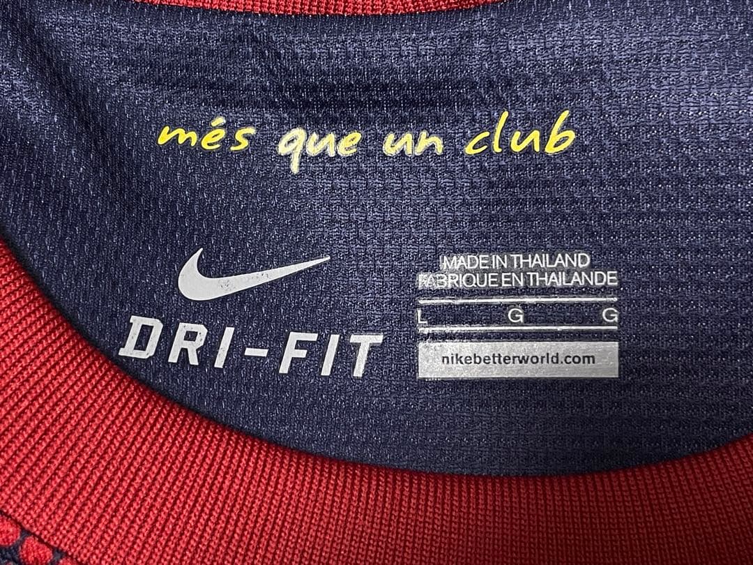 【正規品】ダニ・アウベス　バルセロナ　12/13 ホームレプリカ