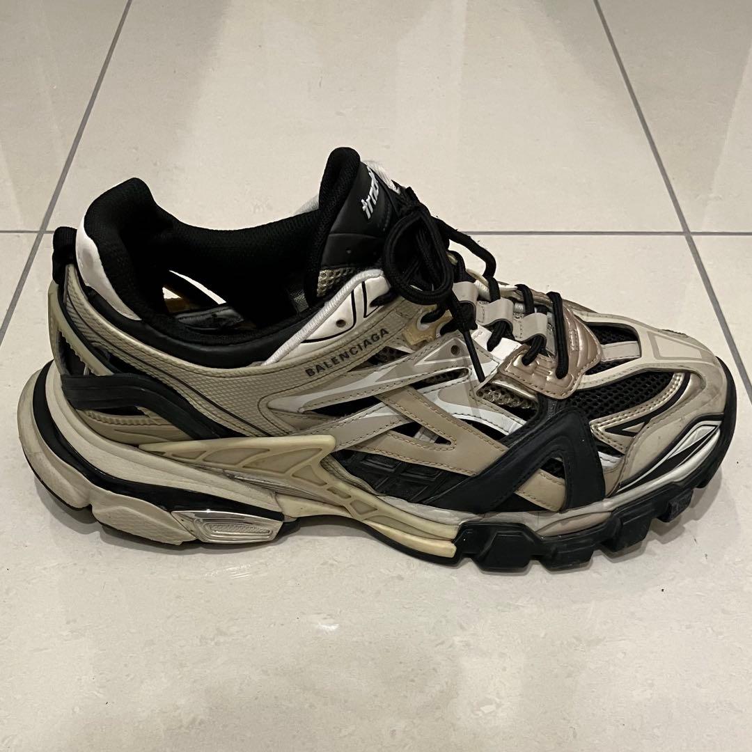 靴 BALENCIAGA track2 Beige 43 27.5-28.5cm