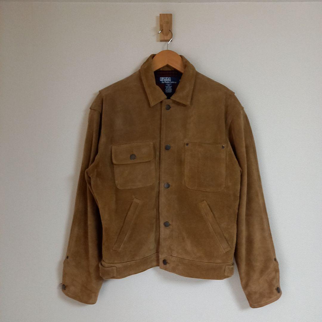 ROLO by Ralph Lauren \"S\" スエード トラッカージャケット