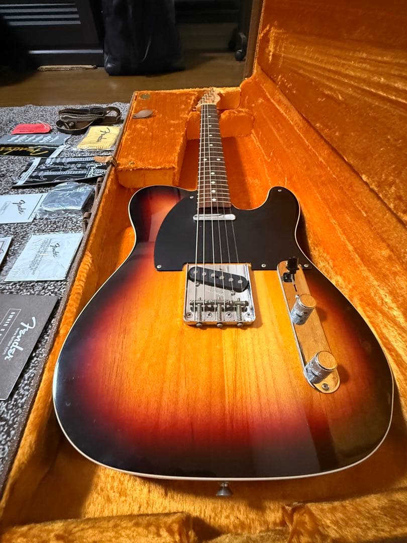 フェンダーUSA アメリカンヴィンテージ62カスタムテレ　約3.2kg