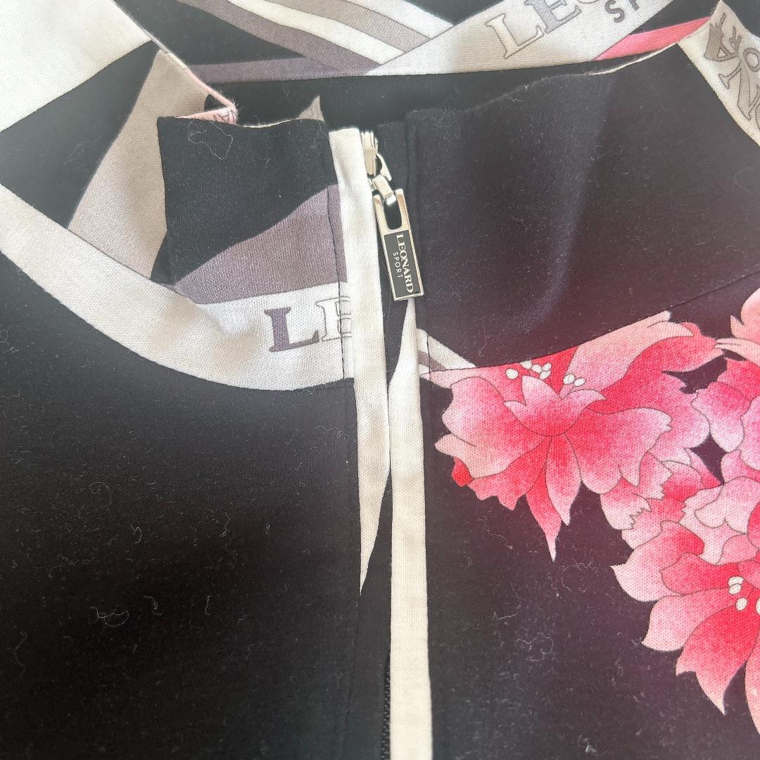 ⭐︎LEONARD SPORT⭐︎フラワープリント ハイネック （42）