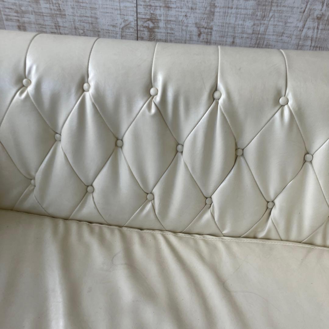 北欧レトロ 東谷 フェリーニ リベット打ち 二人掛けソファー 2シーター 姫系