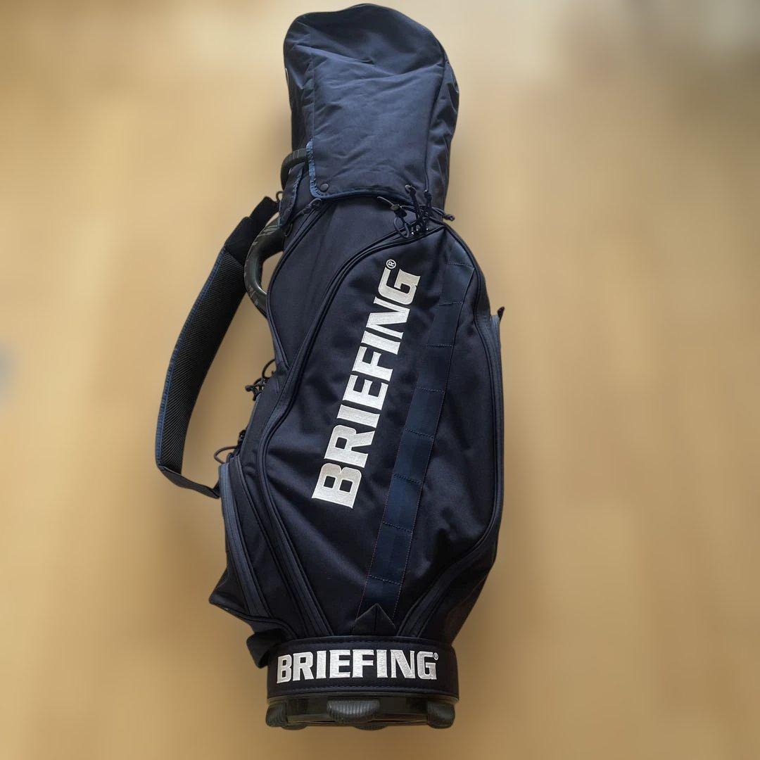 BRIEFING ネイビーキャディバッグ