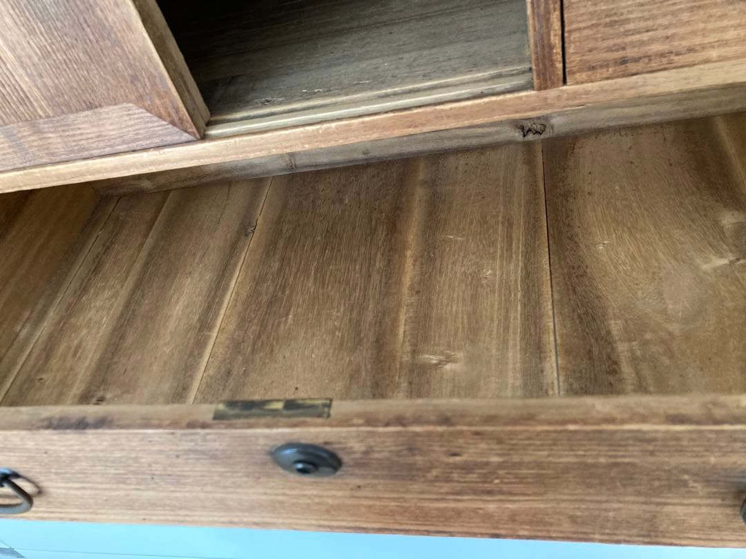 ビンテージ　木製収納　箪笥