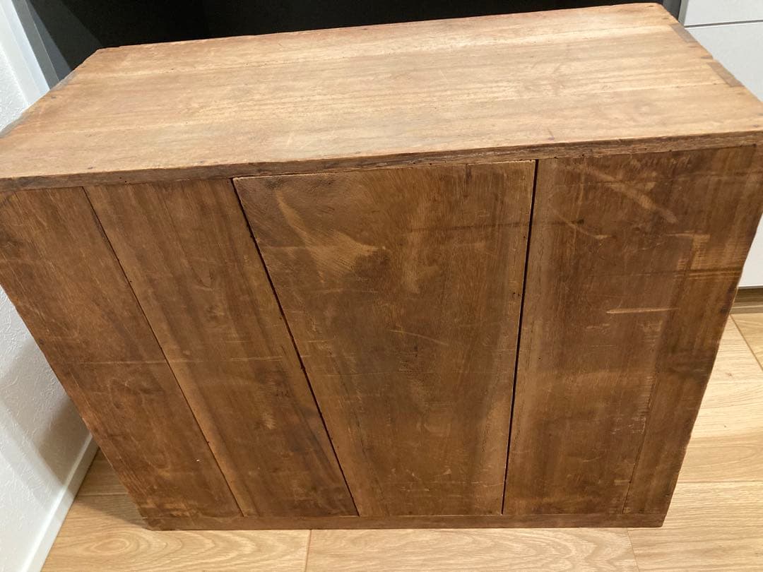ビンテージ　木製収納　箪笥