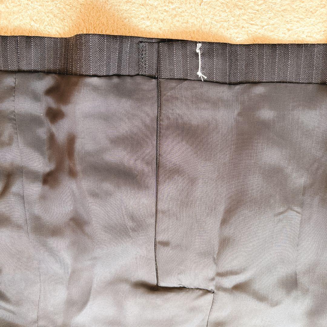 新品タグ付き 定価4万 2点　アンタイトル ストライプパンツスーツセットアップ