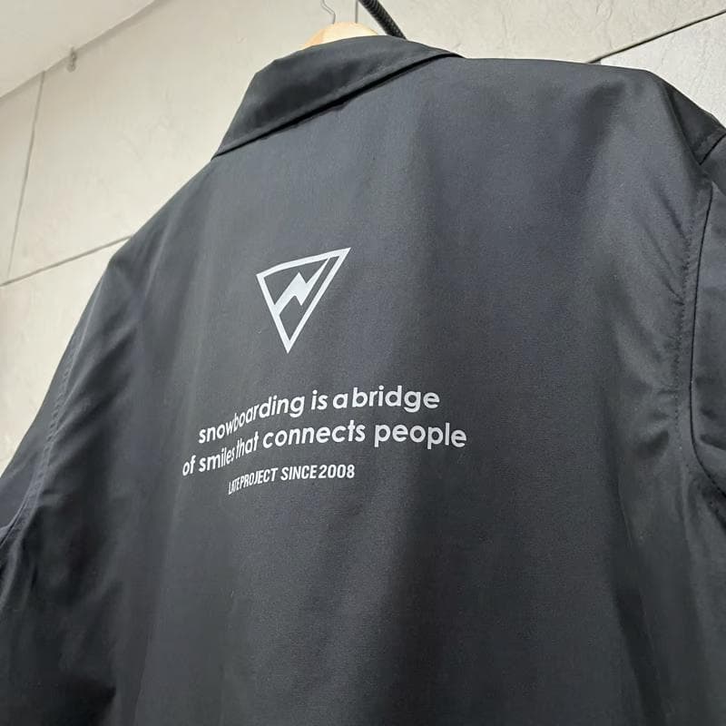 【新品・未使用】レイトプロジェクト完全受注生産！マットカラー・コーチジャケット