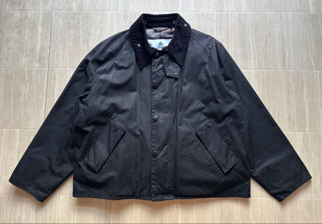 バブアー トランスポート36ブラック｜スペイ ブリティッシュメイド38バラクータ