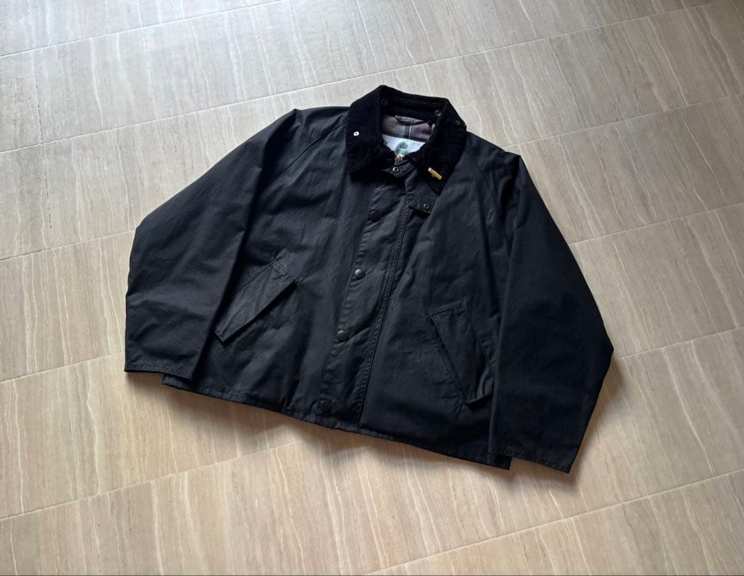 バブアー トランスポート36ブラック｜スペイ ブリティッシュメイド38バラクータ