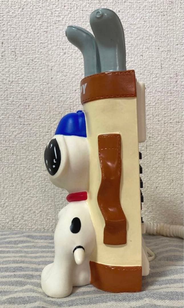90's VTG＊ゴルファーSNOOPY＊3-D PHONE＊PEANUTS電話
