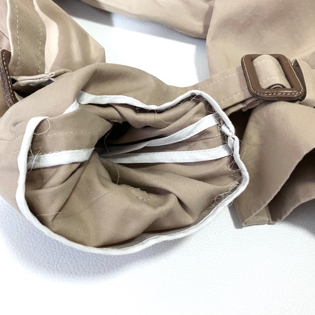 ヘリテノーム ガリャルダガランテ 定価8万 トレンチコート ライナー ノーカラー