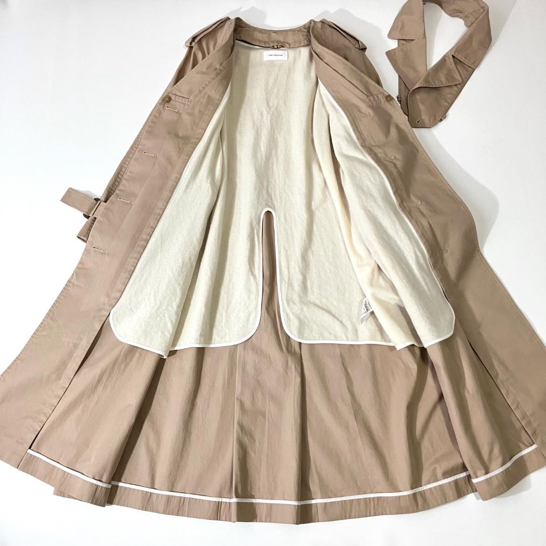 ヘリテノーム ガリャルダガランテ 定価8万 トレンチコート ライナー ノーカラー