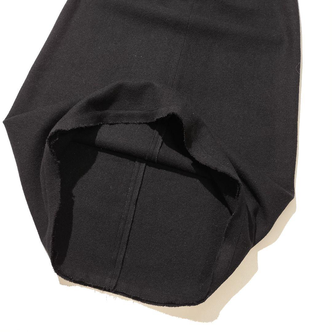 Y’s ワイズ ヨウジヤマモト　ウール ロングスカート マキシ丈　切りっぱなし