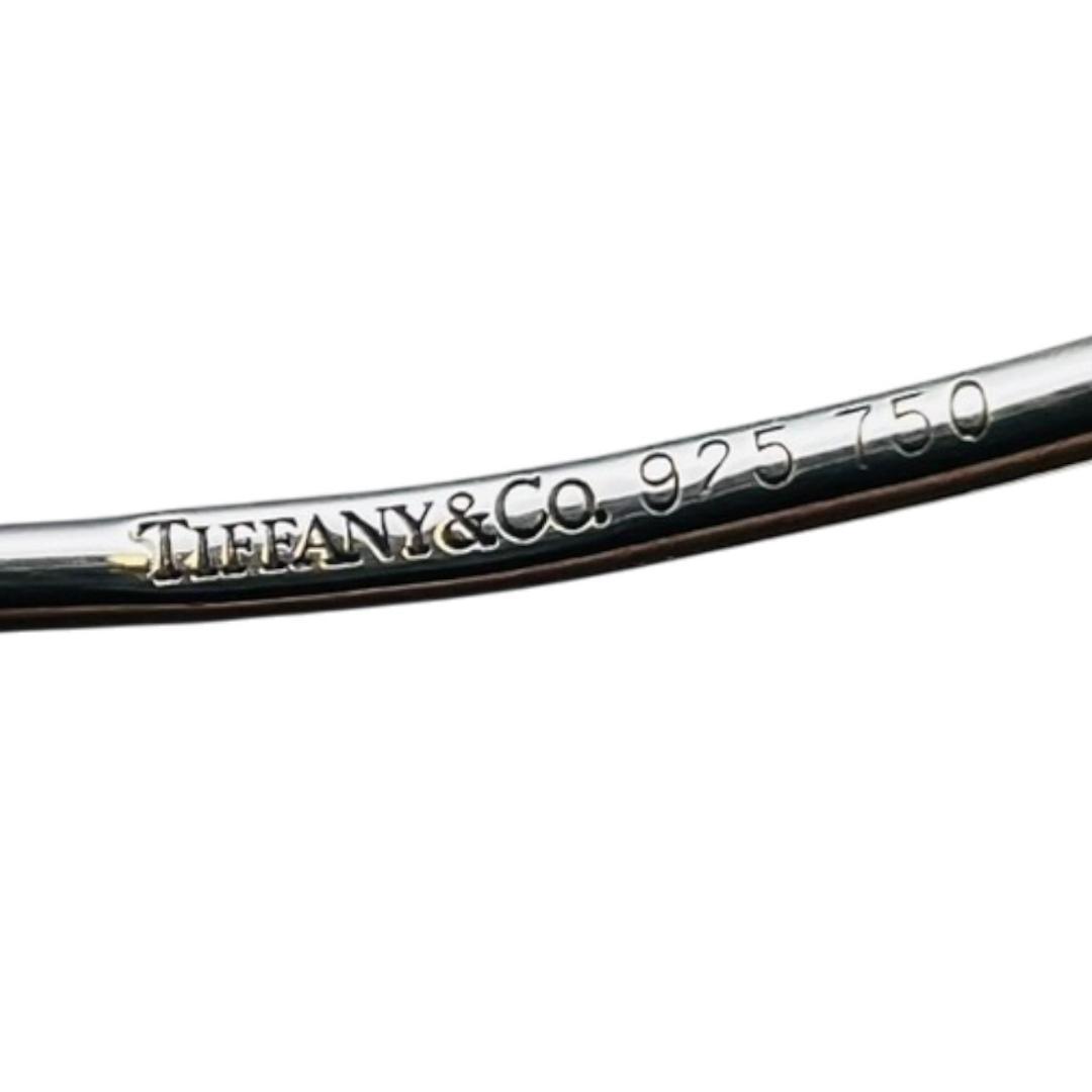 【極美品】TIFFANY ブレスレット ラブノット 925 750 コンビ