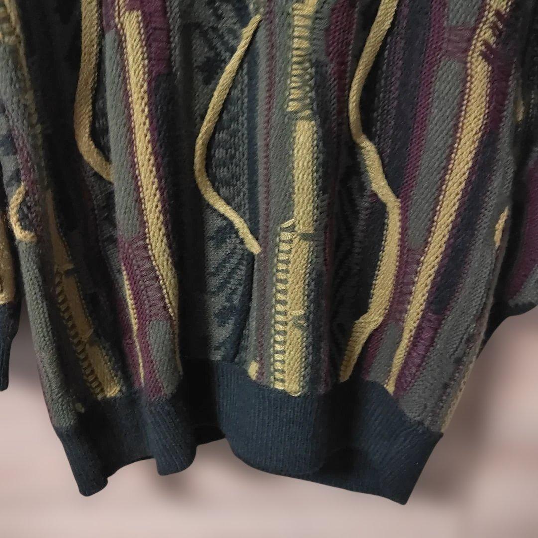 未使用に近い極美品 FAT 3Dニットカーディガン サイズSKINNY(L)