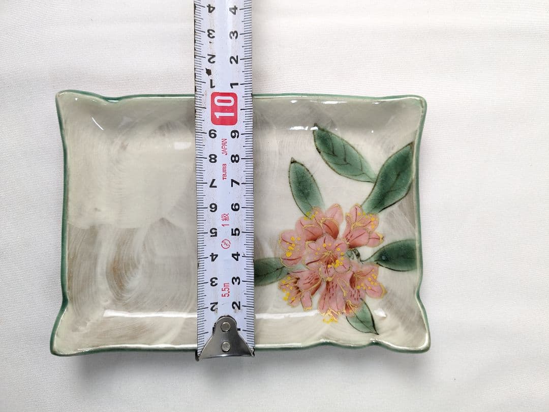 陶あん 清水焼 京焼 色絵付け 平皿 小皿 6枚セット