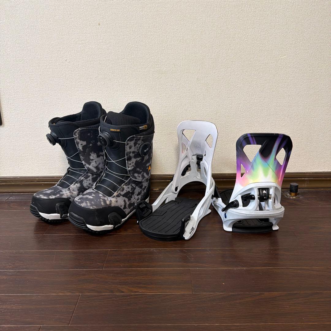 BURTON スノーボードビンディングとブーツセット Steponステップオン