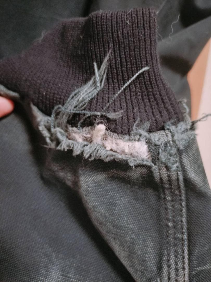 カーハート　Carhartt アクティブジャケット ダック メキシコ製 黒