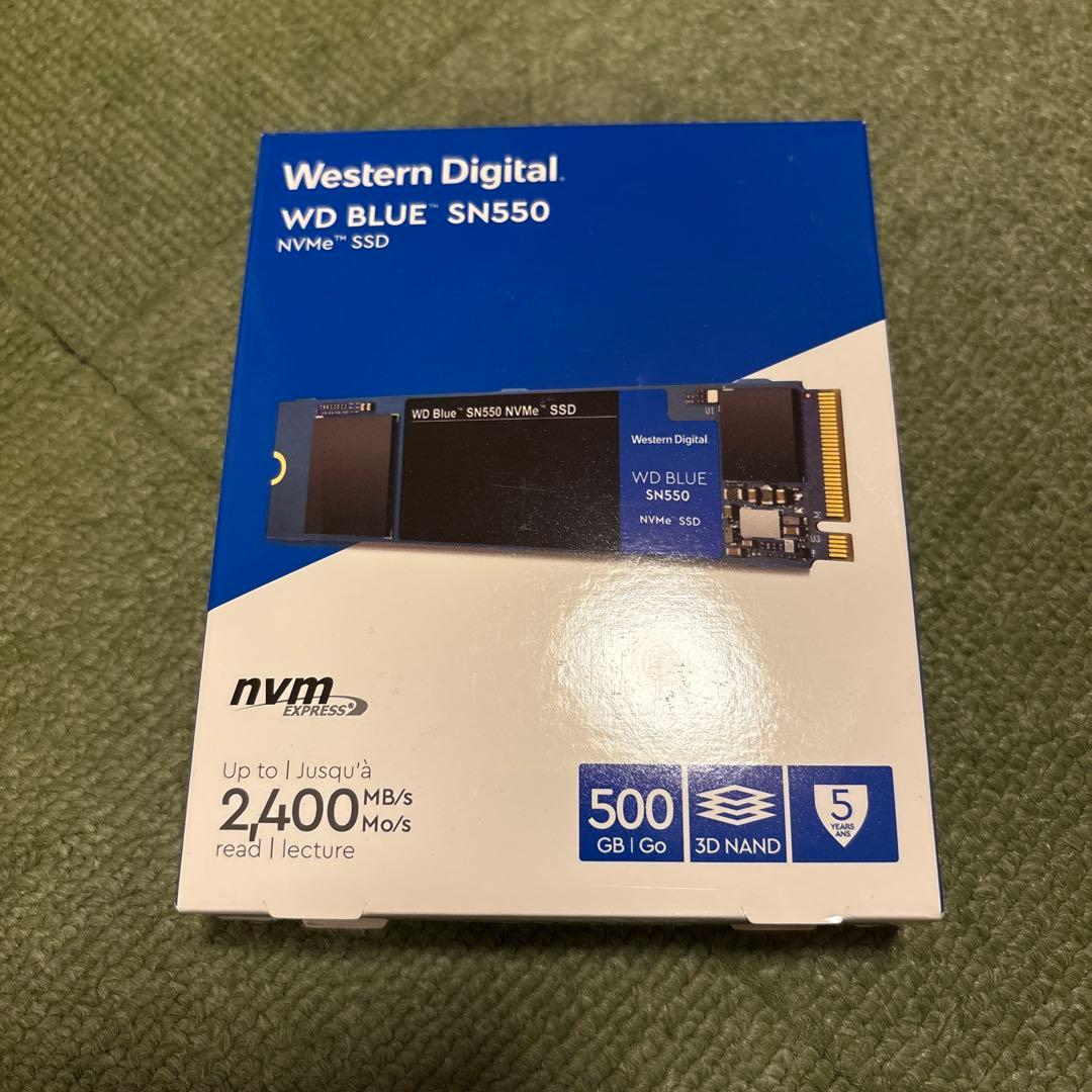 ウエスタンデジタル M.2 ssd 500GB&250GBセット