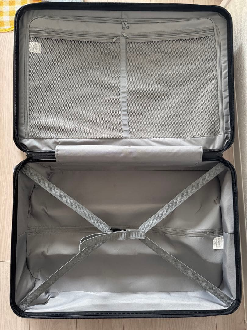 無印キャリーケース(旧型60Lサイズ ゴールド)