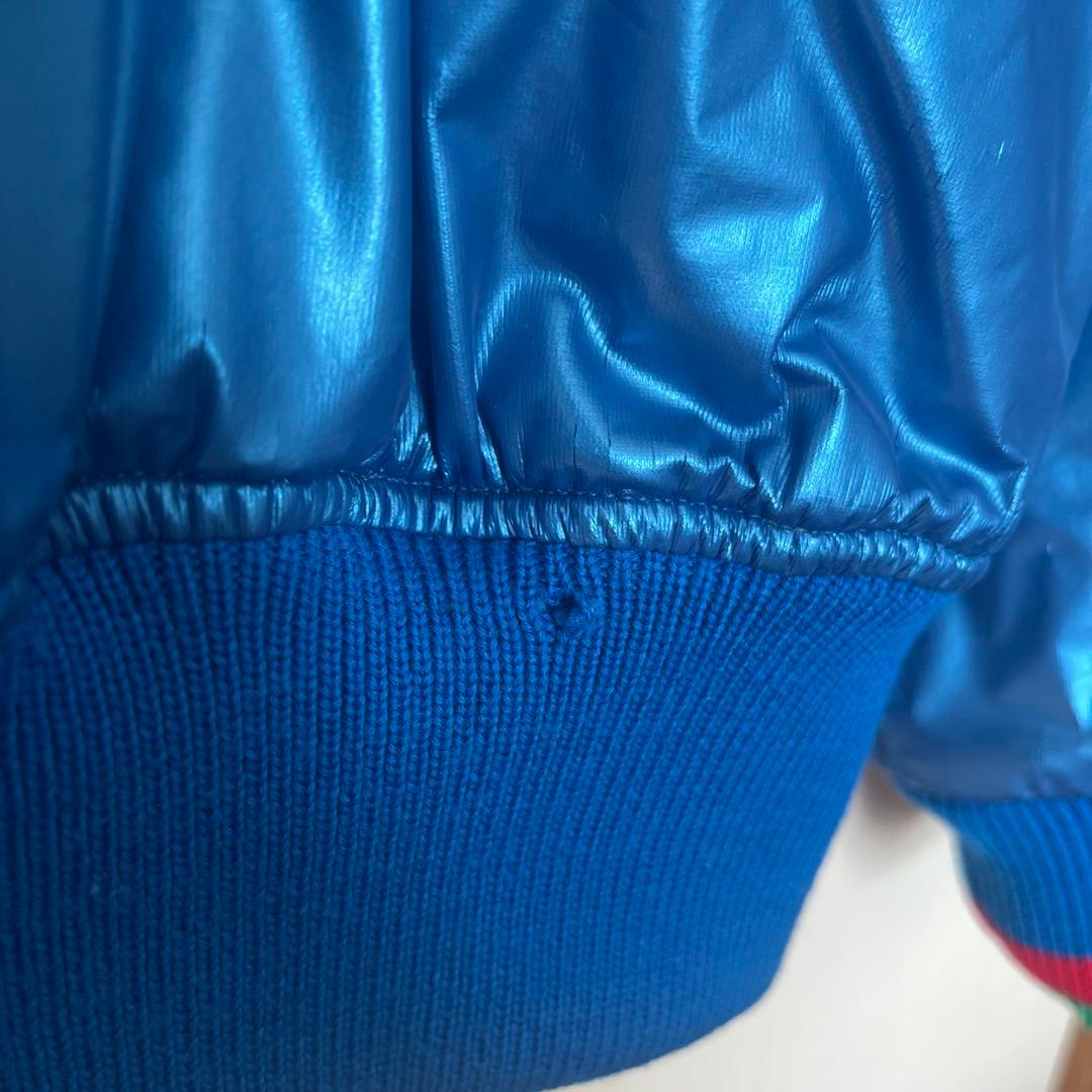 ライオンズ ボンバージャケット 青