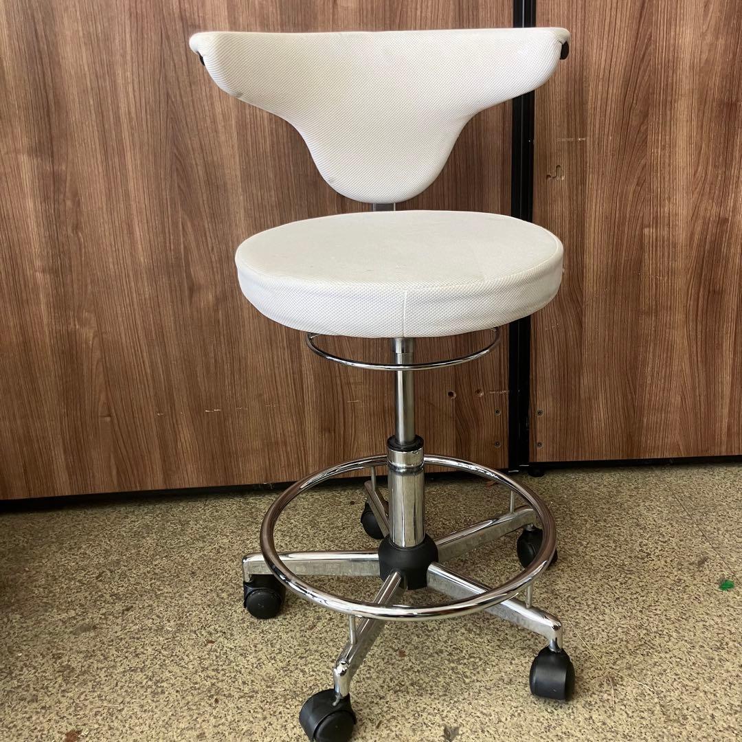 北欧レトロ ワークチェア デスクチェア ラウンドチェアー キャスター付き 回転式