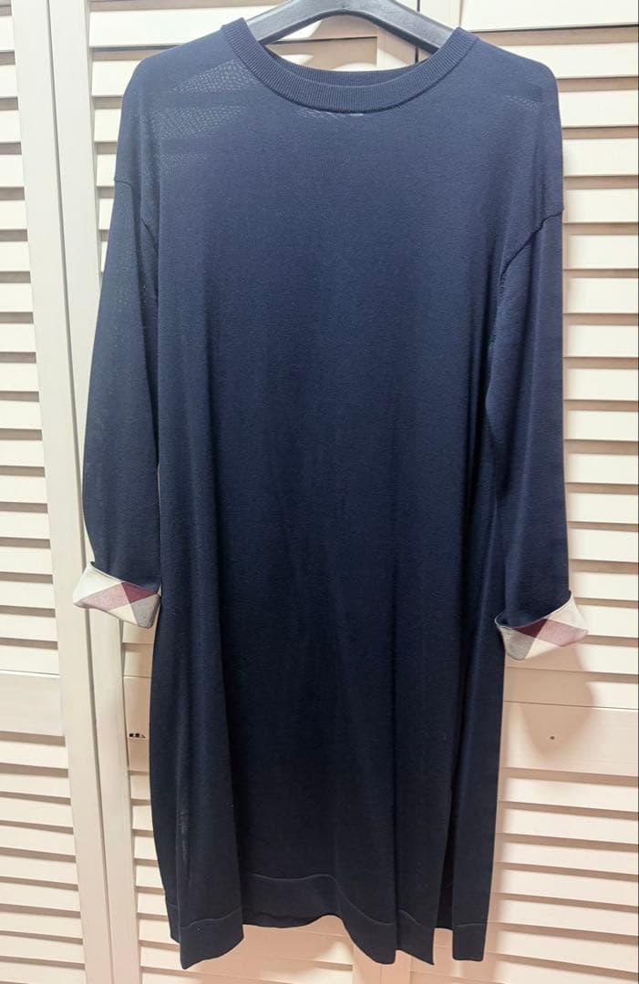 ブルーレーベルクレストブリッジ ツイルニットセットアップ 38