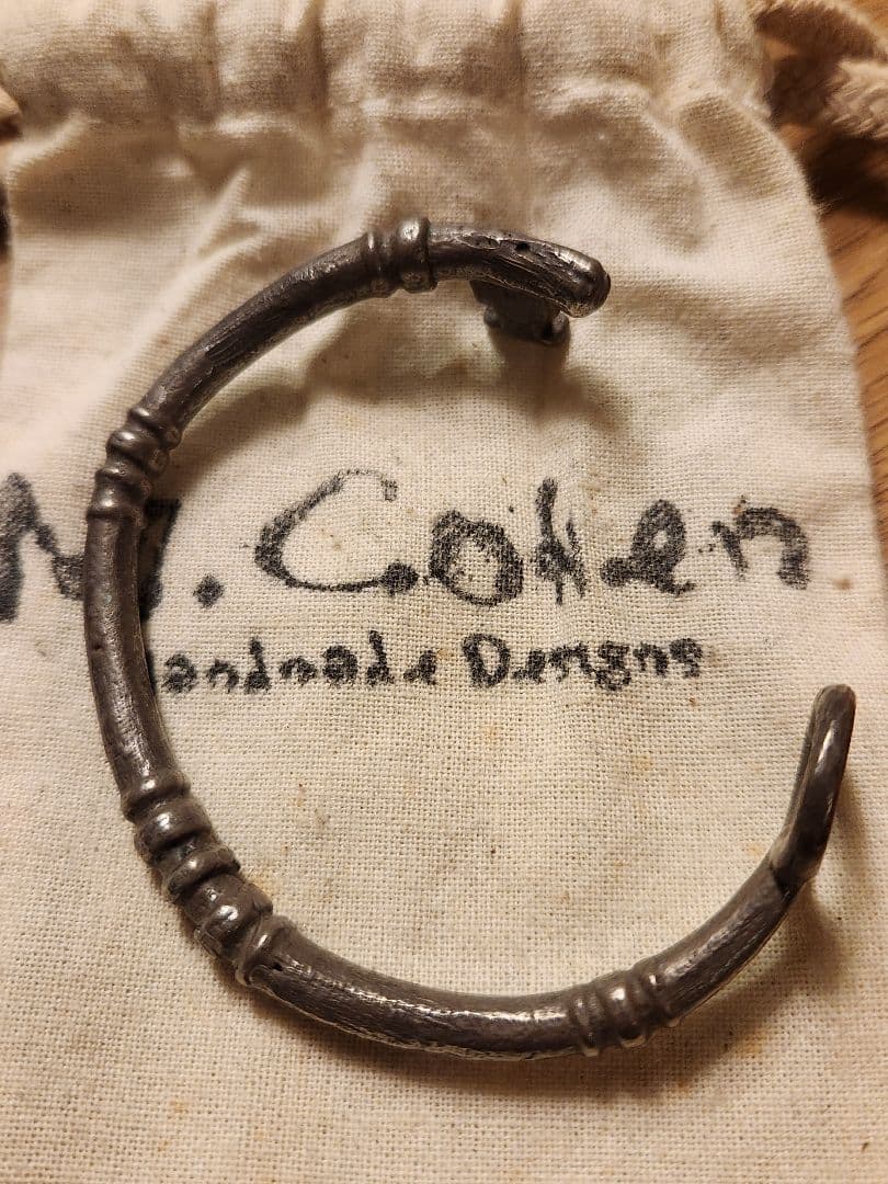 Mコーエン M.cohen key デザイン 鍵タイプ シルバー925 バングル