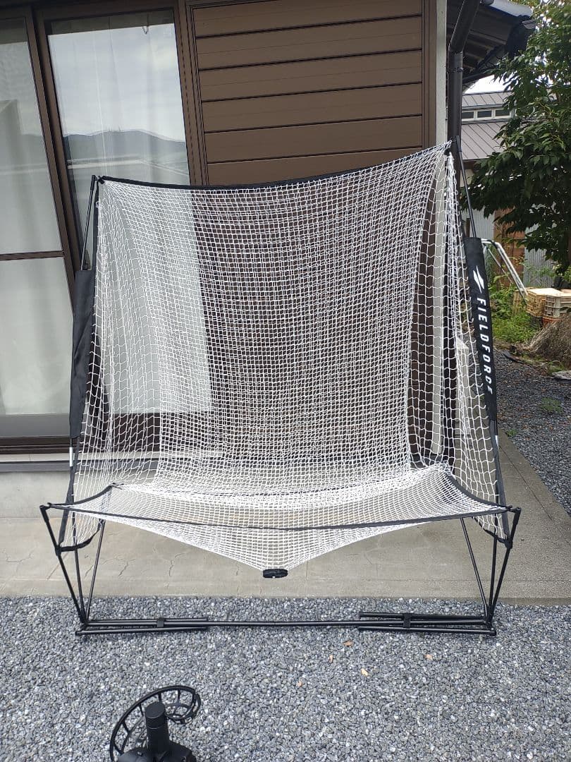バッティングネット 大型 電動ボール投げ機付き