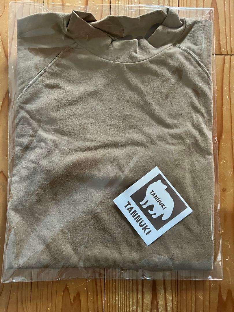 ウォーキング・ランニングウェア TANNUKI Sato SS Mock Neck 2 Camel M